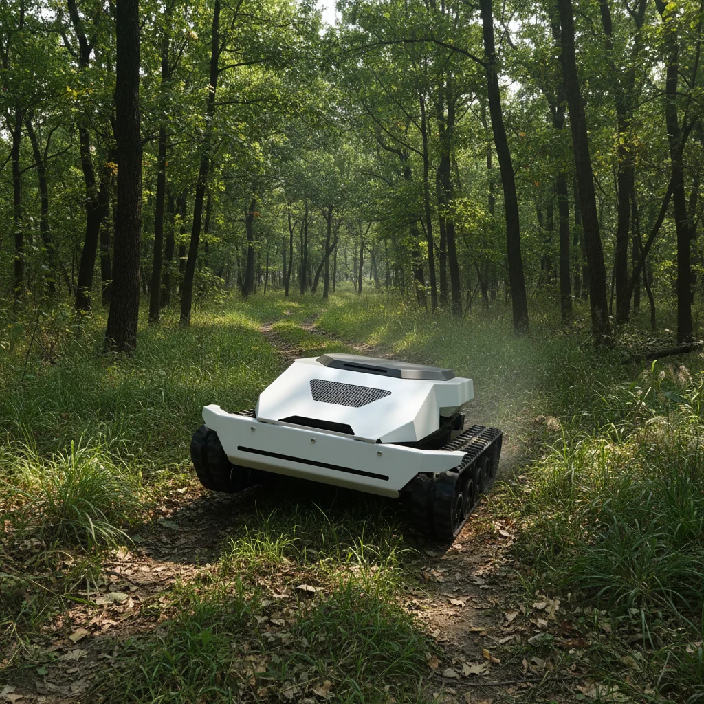 

Customize Crawler Grass Mower Adjustable Cutting Height For Efficient Mowing