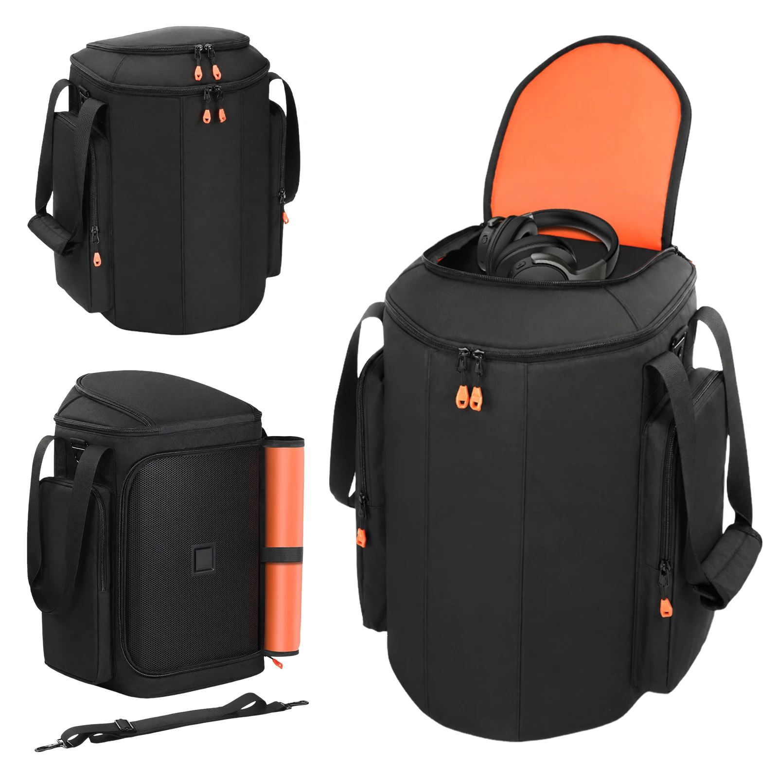 Double Zipper Protective Case for EON ONE Compact Ultra Hard Shell Large Capacity Speaker Bag