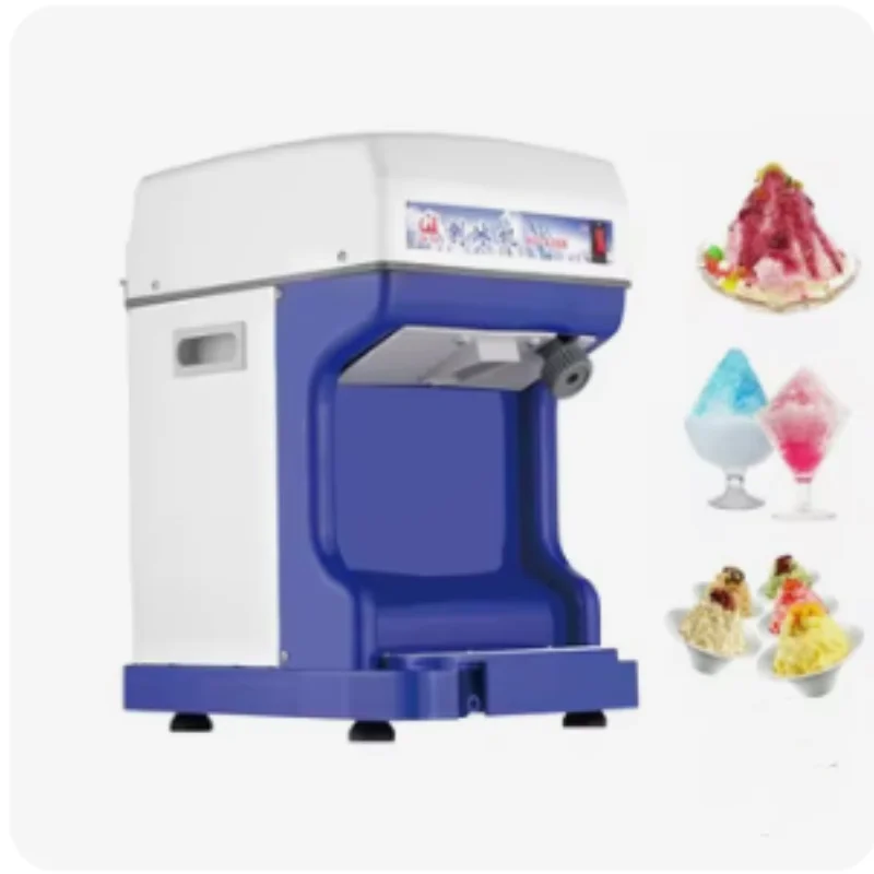 Electric Ice Crusher Commercial Snow Cone Maker Machine Shaved