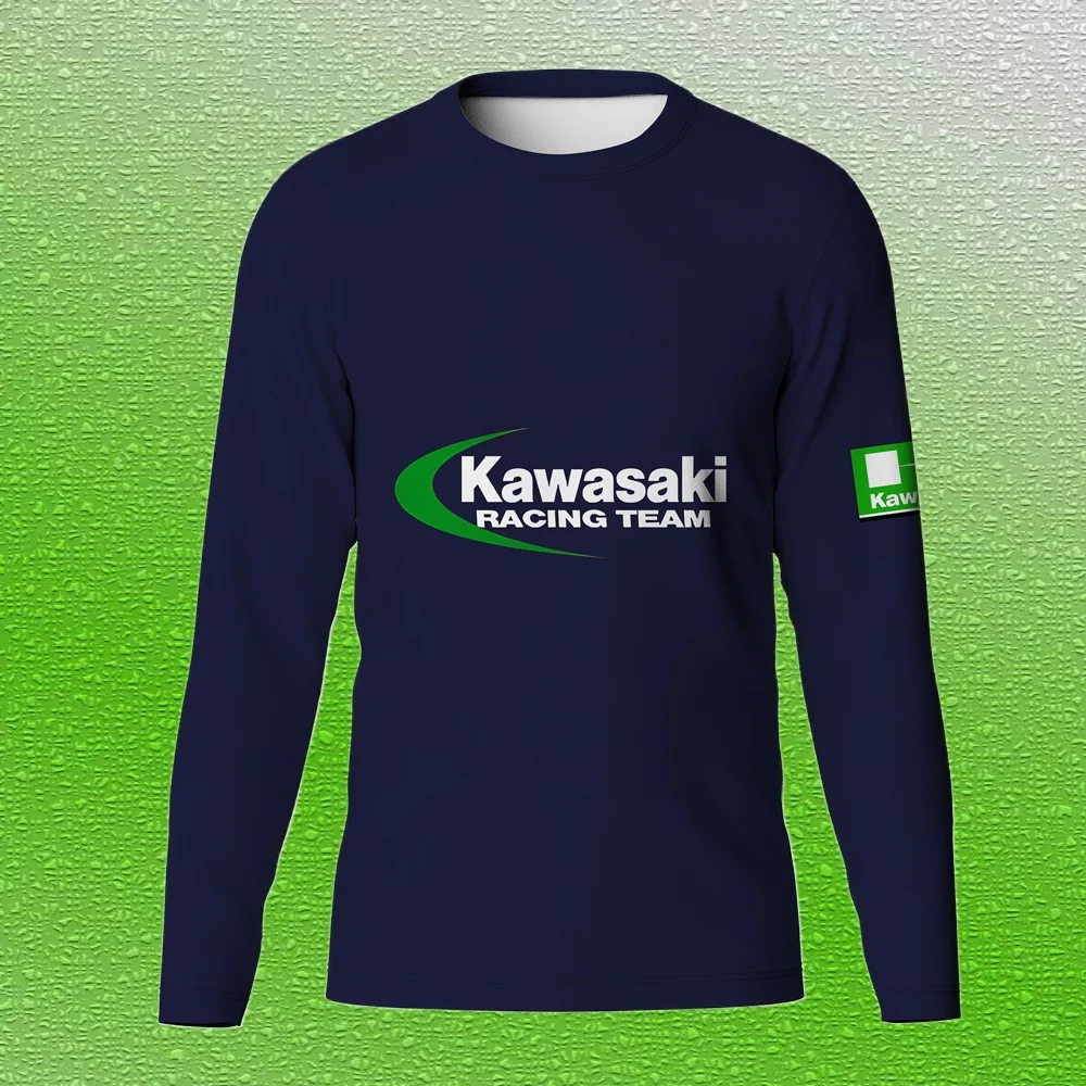

2025/26 Kawasaki Off Road Enduro Мотокросс Джерси BMX Скорость скоростного спуска Велосипедная футболка для мужчин Mtb Джерси Велосипедная рубашка Длинная