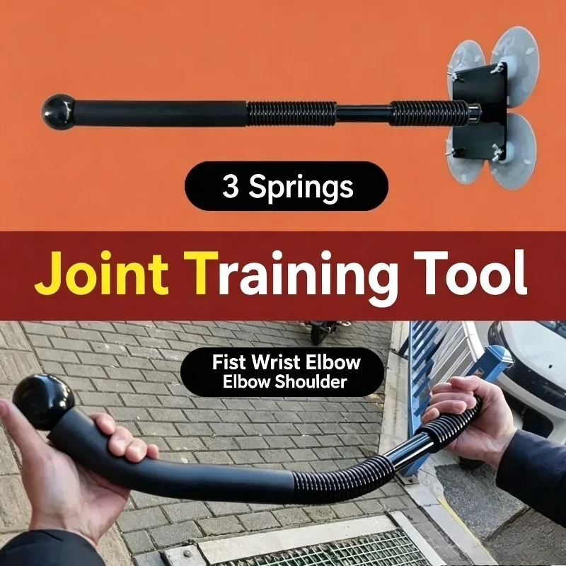 Tai Chi Silkworm Winding Stick Wing Chun Martial Arts Training Stick Push Hand Grappling Anti‑Joint Practice Device