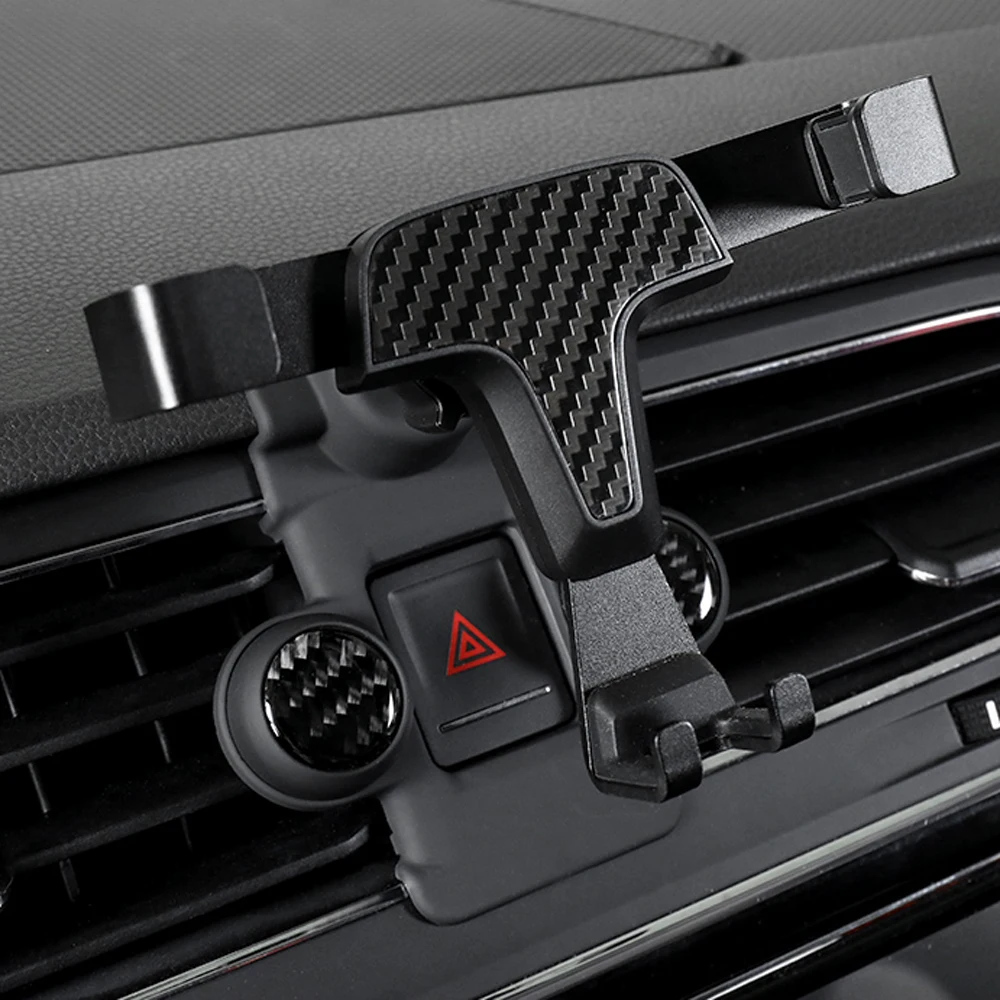 for VW Volkswagen Tiguan 2 / Tiguan 2 Allspace 2016-2021 Mobile Cell Phone Holder Car Air Vent Mount Cradle Stand 1 Set