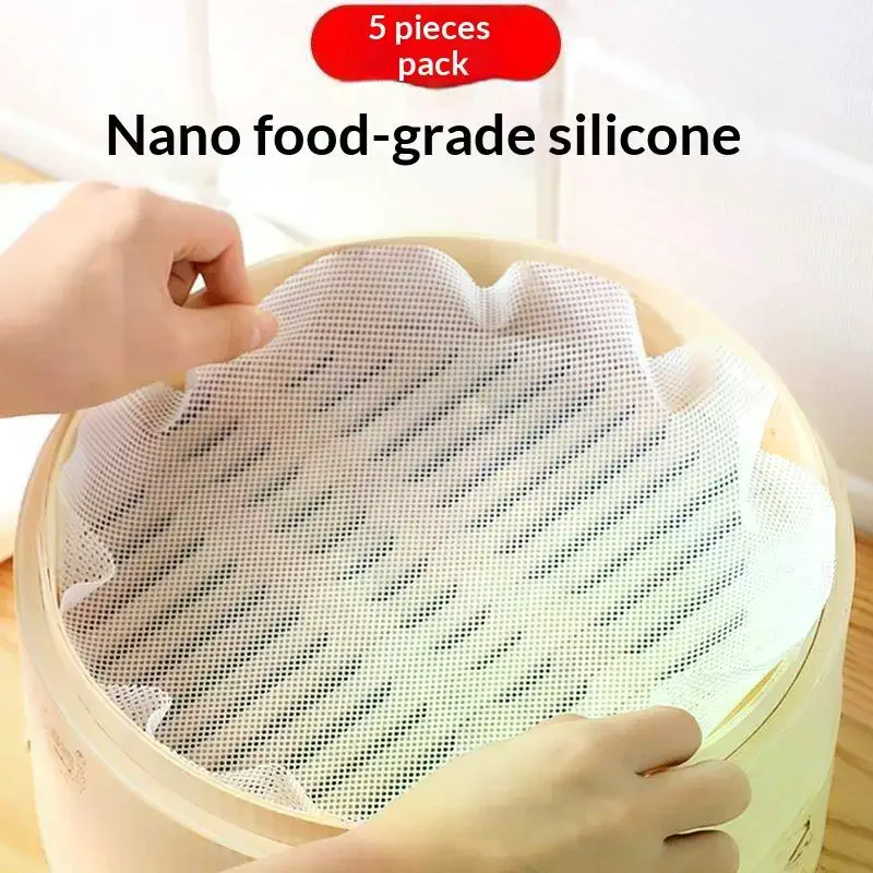 Steamer Bamboo Set - Conjunto com 5 Forros de Silicone