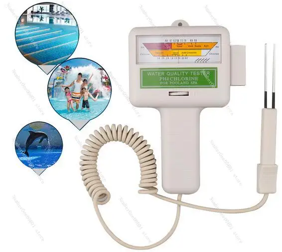 Water Quality Tester Pool Residual Chlorine Tester PH Water Quality Tester Pool