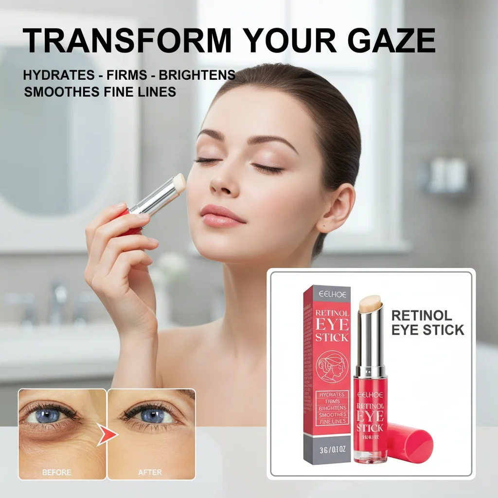 

Retinol Eye Cream Stick 3g Skin Firming Dark Circle Reducing Eye Care