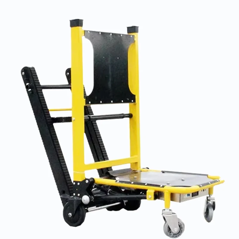 

48V Crawler Electric Stair Climber Up And Down Stairs Stair Climbing Machine With Battery Heavy Good Electric Hand Truck Trolley