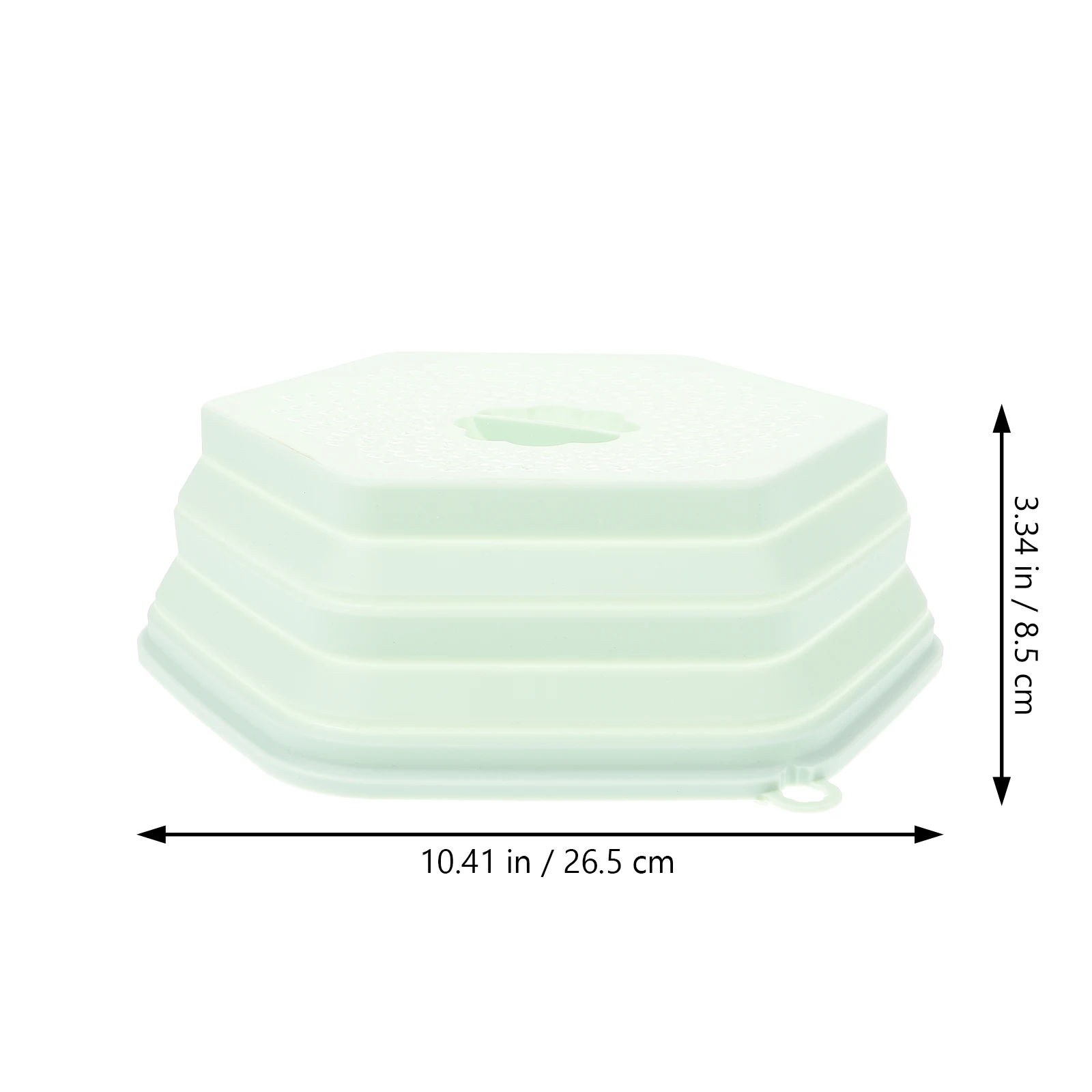 

Splatter Food-Grade Silicone Reusable Anti-Splatter For Bacon Beef Burgers Dish Large Microwave Food Cover Microwave Plate