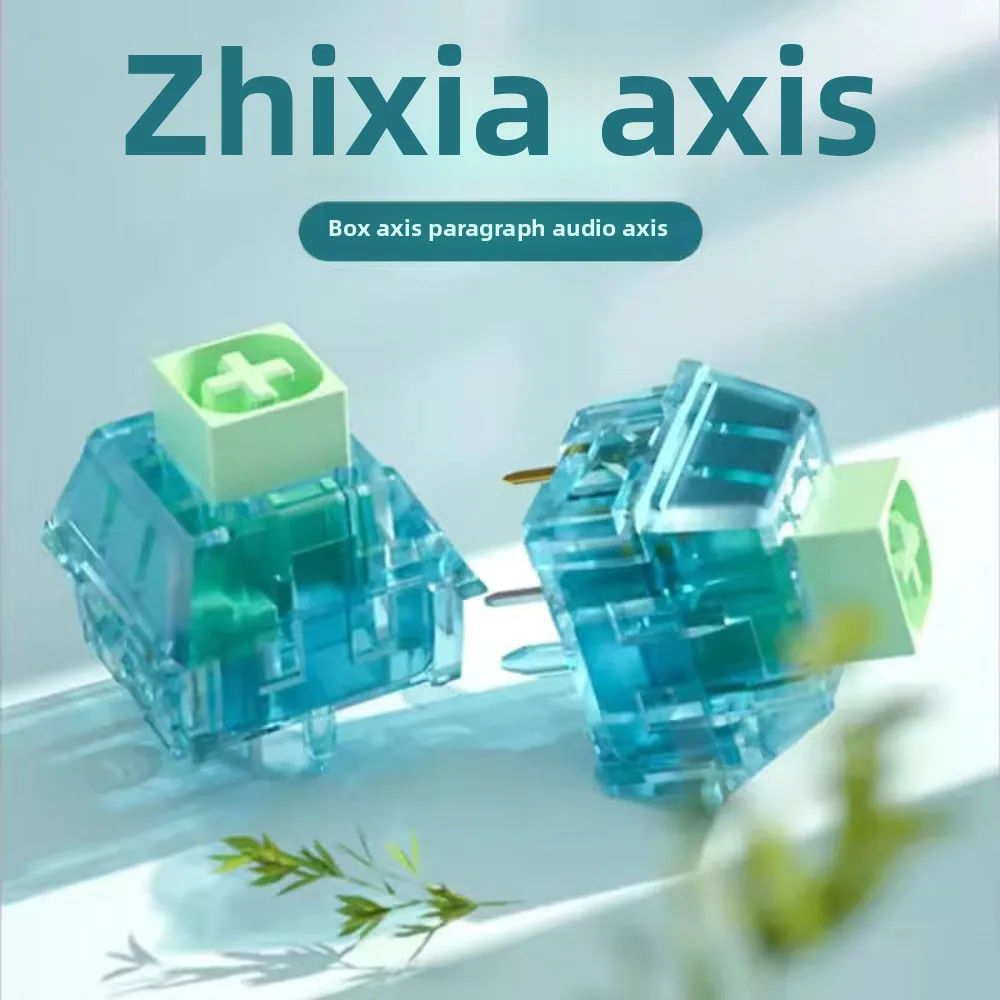 

Ось Zhixia, зеленый вал, корпус переключателя, линейный корпус вала, горячая замена, для индивидуальной механической клавиатуры с 5-контактным разъемом