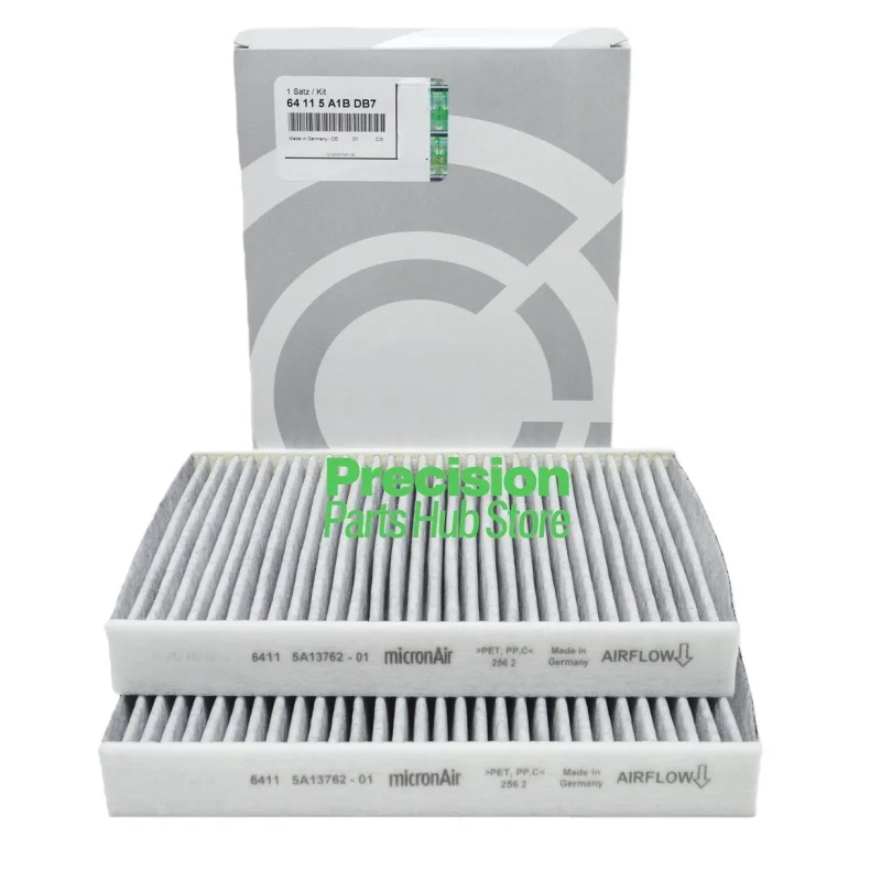 OEM 64115A1BDB7 For BMW G05 G07 G12 G30 X5 X6 X7 5 6 7 8 Series Cabin Air Filter 64119366403 64116996209 64119366401 64116996208