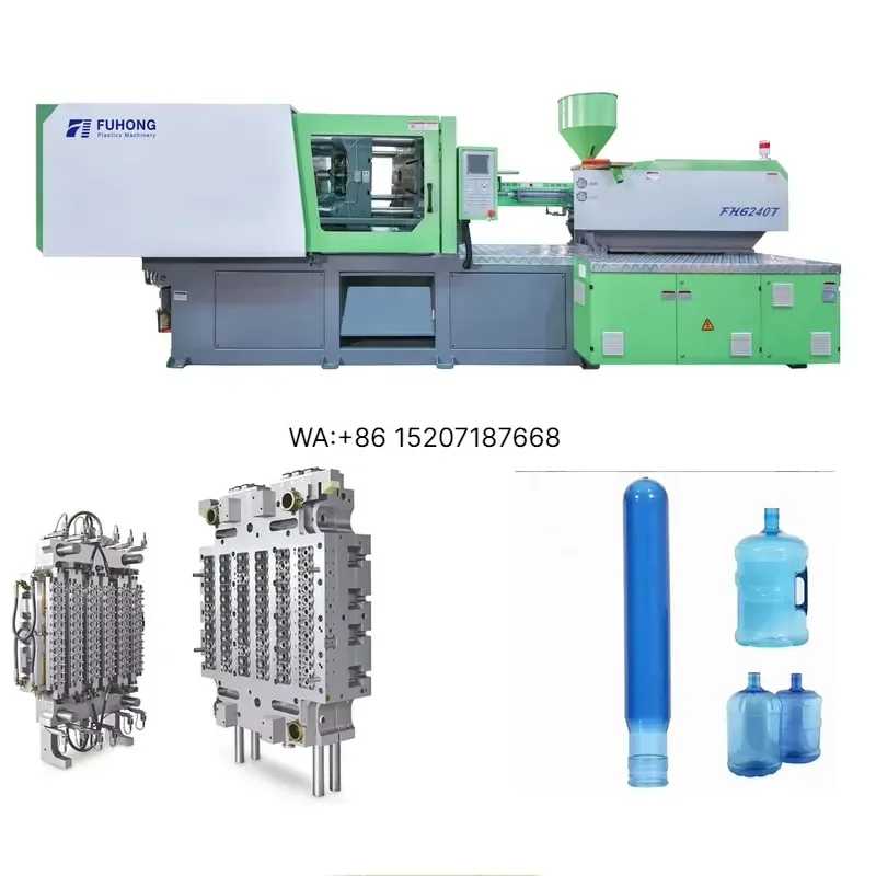 Wmwmnu High Performance 240Ton Molding for Pet Bottle Preform Horizontal Design Thermoplastic Pump