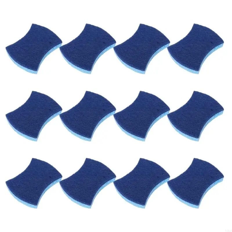 12 Pieces Loofah Dish Sponge Cleaning Towels Great For Washing Dishes Y5GB