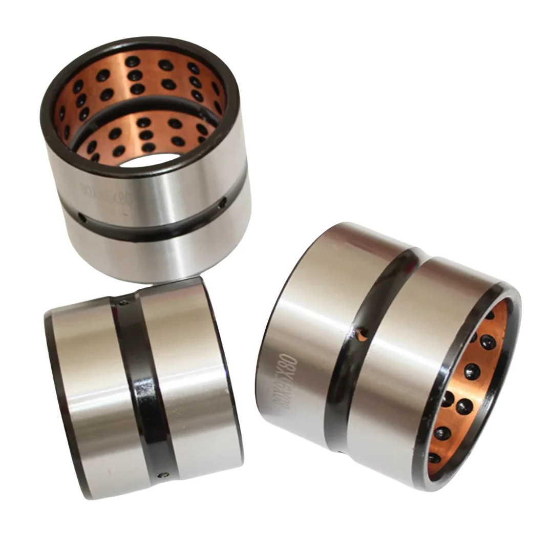 Excavator loader Malatou inner bucket shaft wear-resistant steel sleeve copper bushing large and small arm alloy sleeve