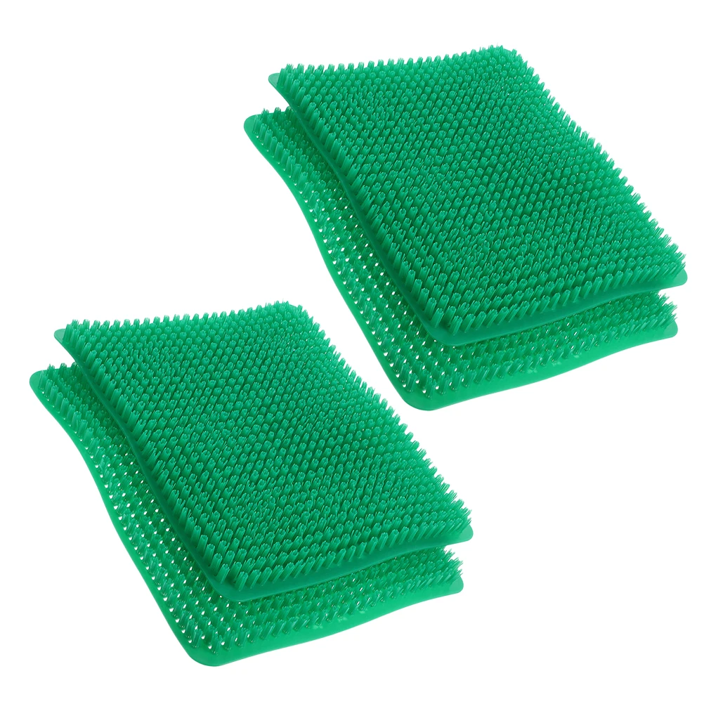

4 Pcs Egg Grass Mat Chicken Cage Mats Nest Liner Chicken's Pads Nesting Case Cushions Laying Natural