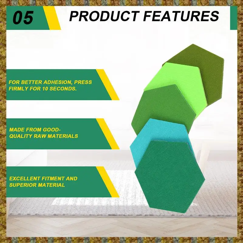 F-F 5 قطعة/المجموعة مسدس ورأى مجلس سداسية ورأى الجدار ملصق متعددة الوظائف ثلاثية الأبعاد ديكور المنزل رسالة مجلس ذاتية اللصق الاطفال Ro