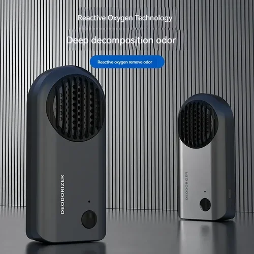 Imagen 2 del producto Nuevo Eliminador de olores de coche, eliminador electrónico inteligente de olores para refrigerador doméstico, purificador de ozono