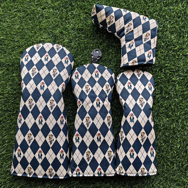 

Ursa Minor Golf Woods Headcovers Covers For Driver Fairway Putter 135Hybrid Clubs Set Heads