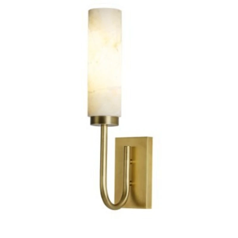 Living room, bedroom, corridor, entrance, sofa background wall, simple marble wall lamp