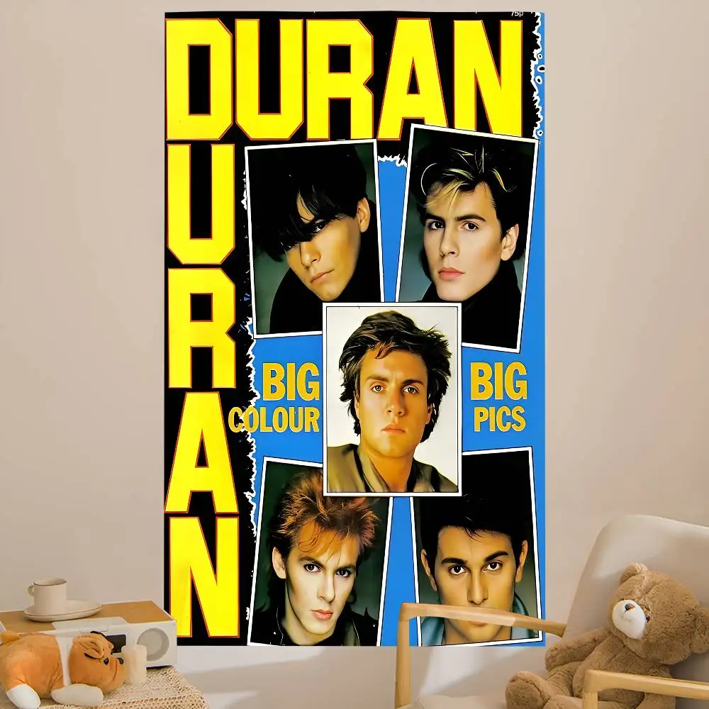 Classic British Band Duran Duran Hanging Bohemian Tapestry Bohemian Wall Tapestries Mandala Kawaii Room Decor