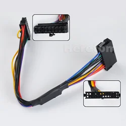 ATX PSU 24Pin to Motherboard 18Pin Power Supply Cable 30cm 18AWG for HP z210