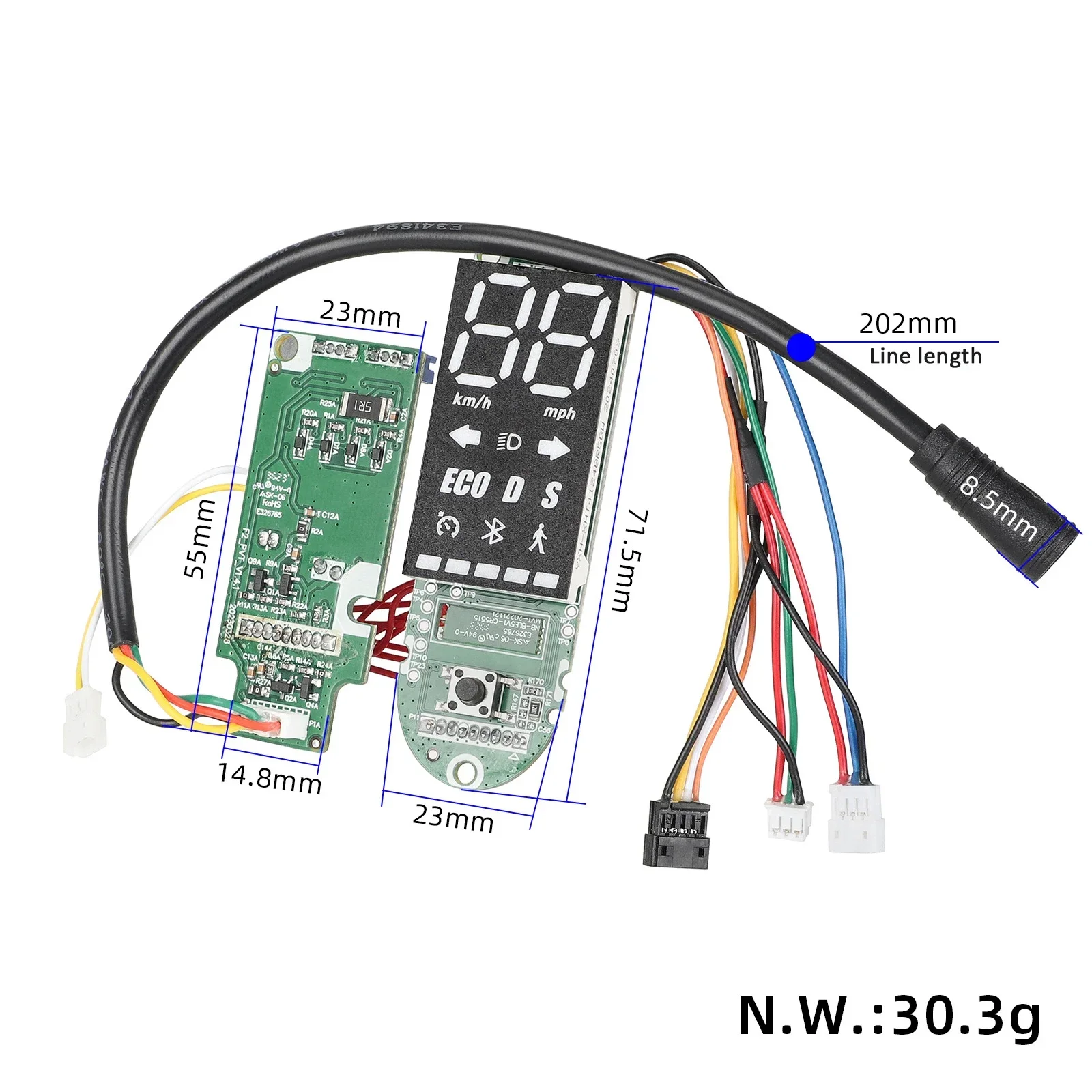 Electric Scooter Controller/Display Dashboard For Ninebot F2/F2 Pro/F2 plus Motherboard OEM Circuit Control Main Board Parts