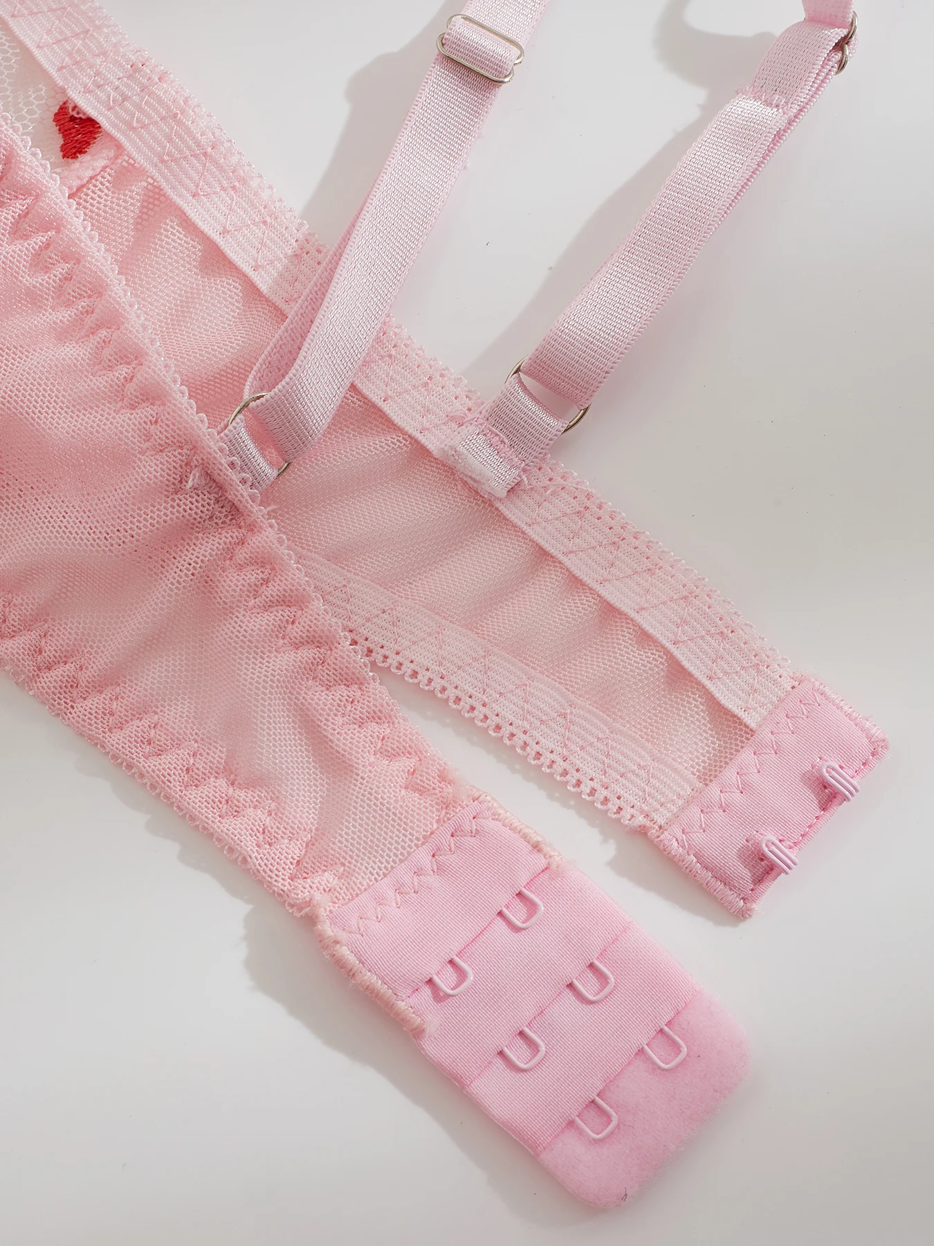 عيد الحب طبعة محدودة ساكورا المطرزة الدانتيل مجموعة الحميمة مثير انظر من خلال الفرنسية Bralette للملابس الداخلية الحلوة للتاريخ