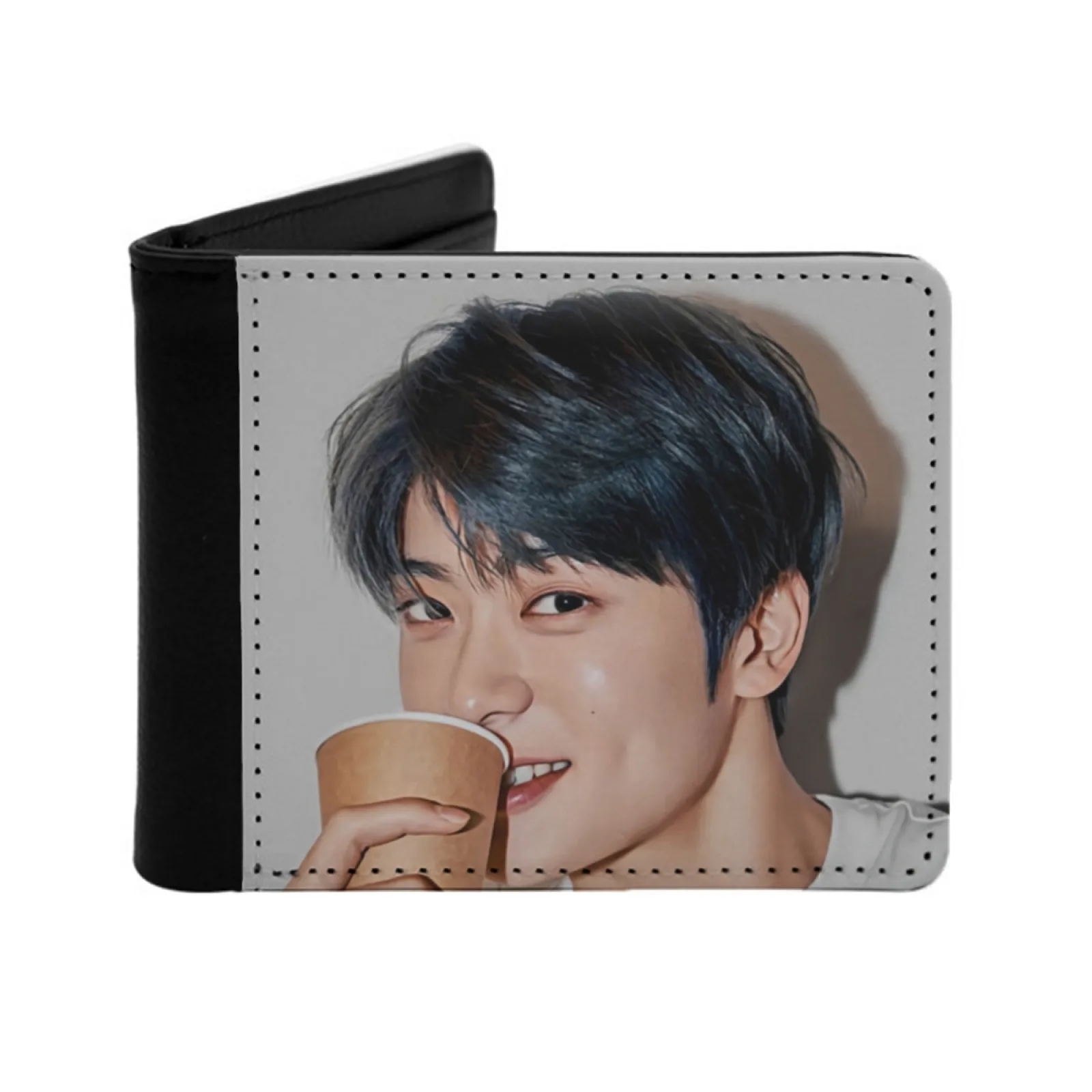 Jaehyun Nct 4 Short Men's Wallets Credit Card Holder Retro Wallet Male Pu Leather Wallet Jaehyun Nct Nct 127 Jeong Yuno Jaehyun