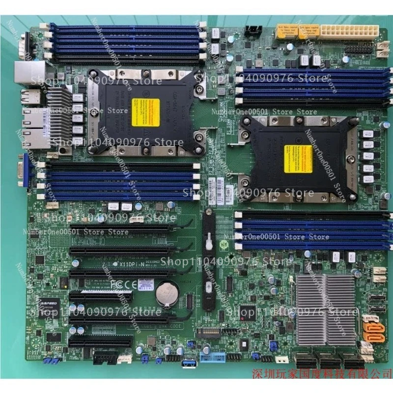 The new X11DPI-N spell X11DPH-I X11DAi-N supports ES not display, dual-channel LGA3647