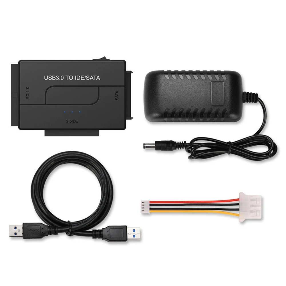 USB 3.0 Hard Drive Adapter USB 3.0 To SATA IDE 3 Cable Sata To USB Adapter Support 2.5/3.5 Inch External SSD HDD Converter Cable