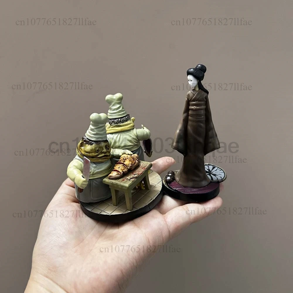 ليتل كوابيس المطاهي التوأم سيدة أنيمي الشكل أحادية عمل نموذج لجسم اللعب دمية باردة هدية عيد ميلاد للأصدقاء #2