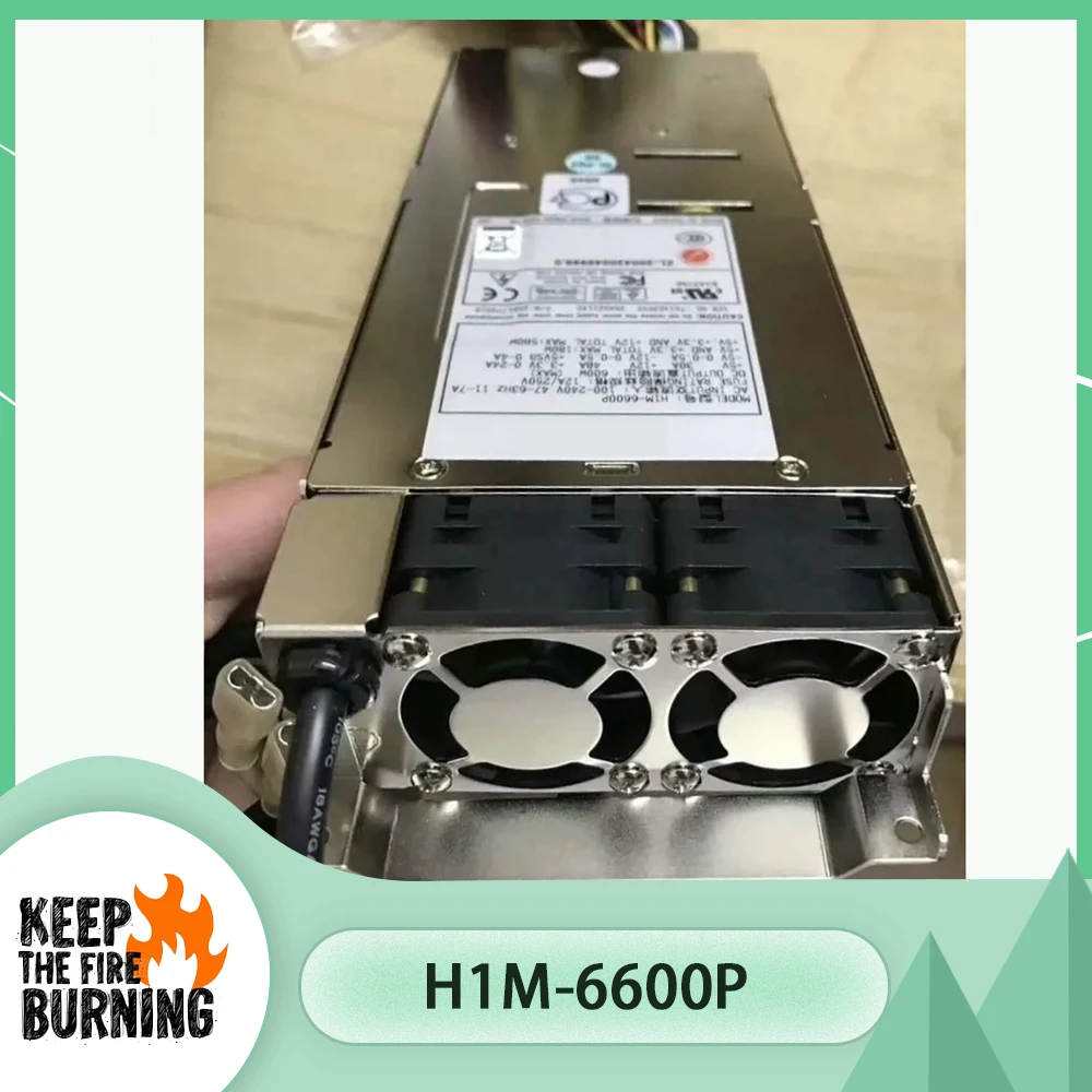 

H1M-6600P Industrial power supply 1U 600W