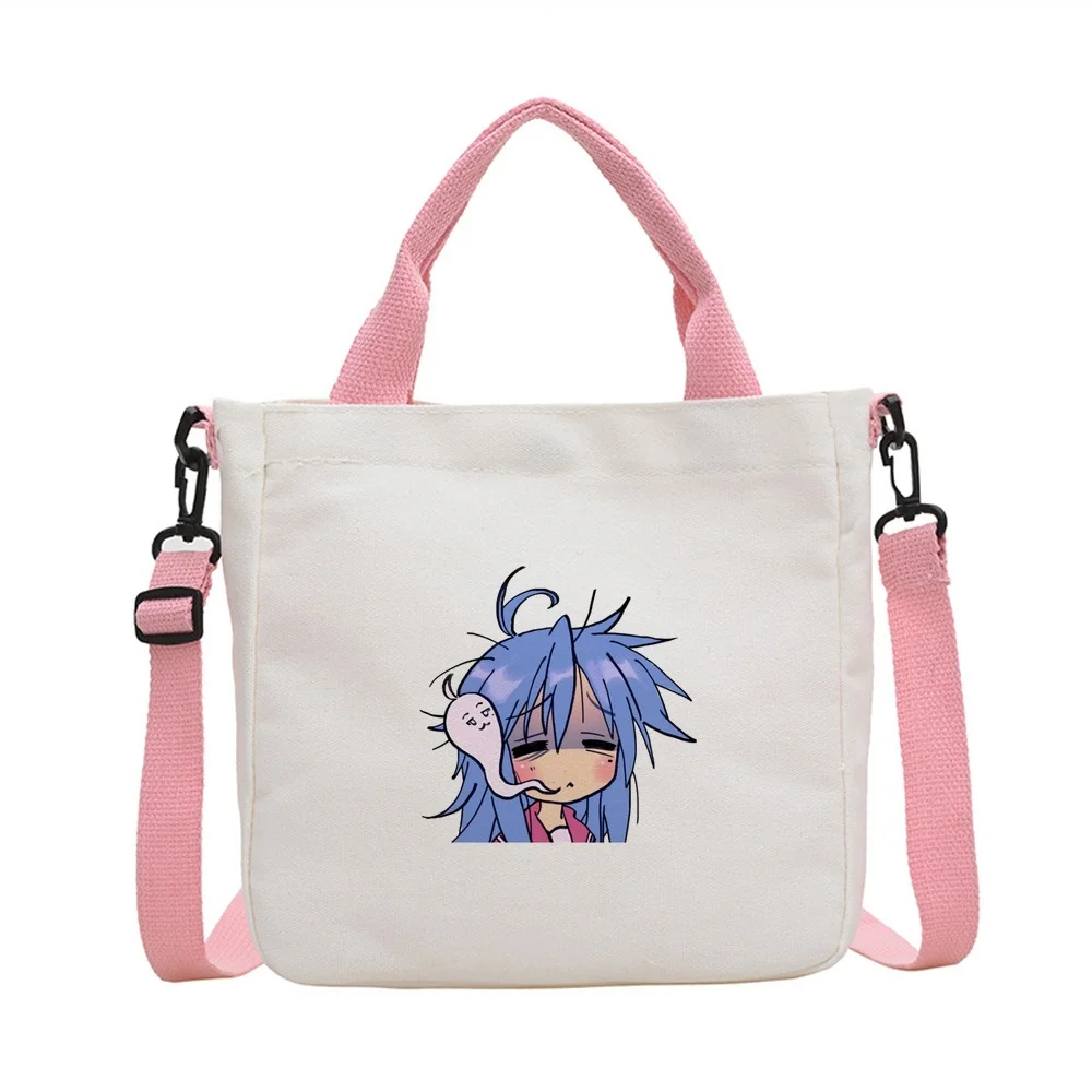 Lucky Star Otaku tote bag y2k shopping shopper totebag personnalisable femme