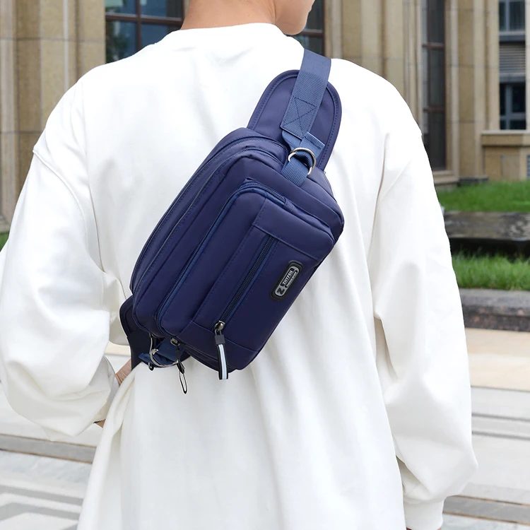 Herren-Hüfttasche, multifunktionales Werkzeugset, verschleißfeste Handytasche, Lauftasche, Freizeit-Outdoor-Sport-Hüfttasche, groß C – Detail 8