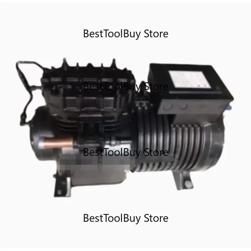 Semi-Hermetic Refrigeration Compressor, 50Hz, 220-240V/380-420V, Reciprocating Compressor for HVAC