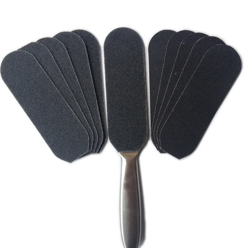

50pcs Foot Sandpaper Callus Remover Tool Gentle Filing Action Removes Dead Skin Portable Accessories Foot File Nail