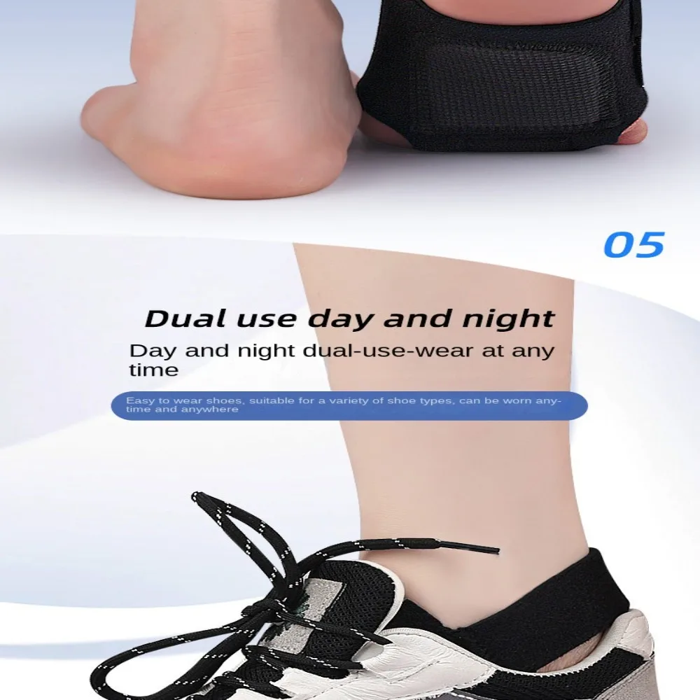 Support Insoles Foot Cushion Supportive Toe Walking Bracket Fixation Clamp Toe Fixator Toe Strap Foot Pads Foot Support