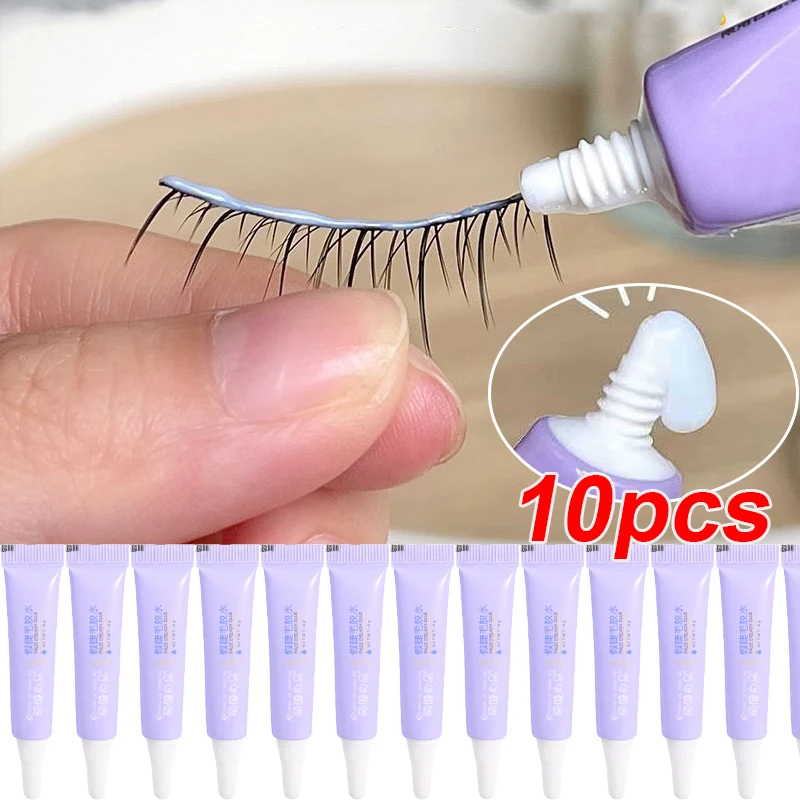 つけまつげ用の速乾性接着剤,目に見えない,長持ちする化粧品,透明な自己接着剤,防水アイツール