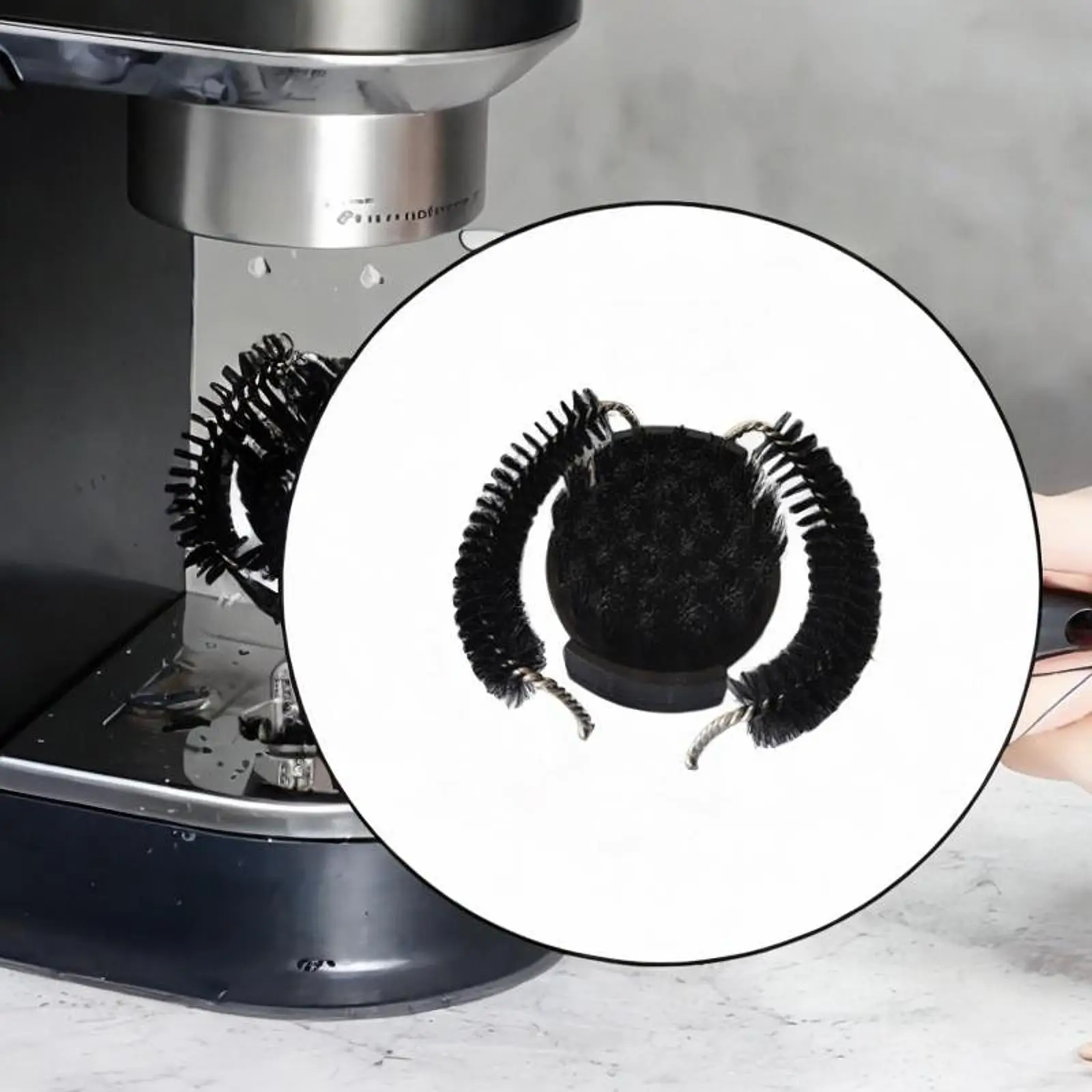 

Espresso Coffee Machine Cleaning Brush Convenient Sturdy Barista Accessories Professional Cleaner Tool Home Coffee Machine Tool