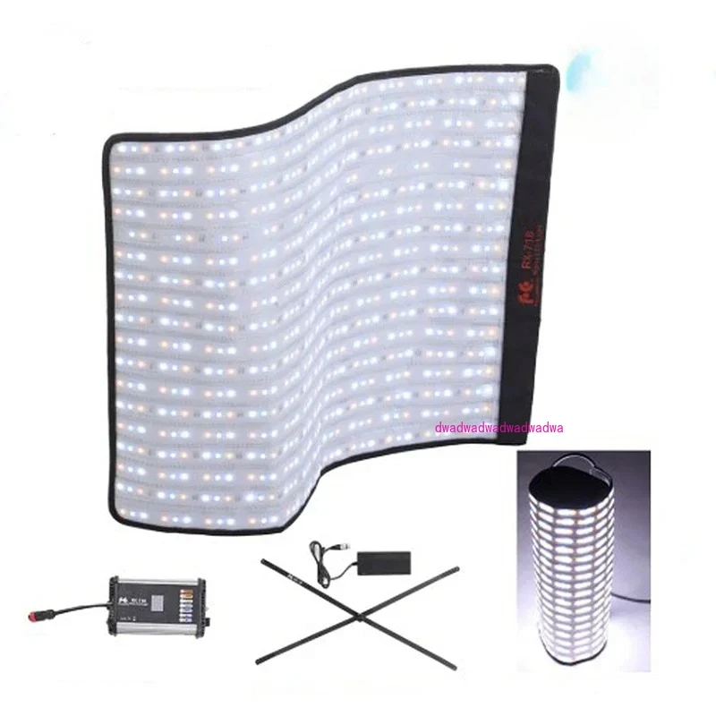 

Roll-Flex RX-718 100W RGB 2700-9999K Portable LED Photo Light with DMX 648pcs Flexible Photography Lamp