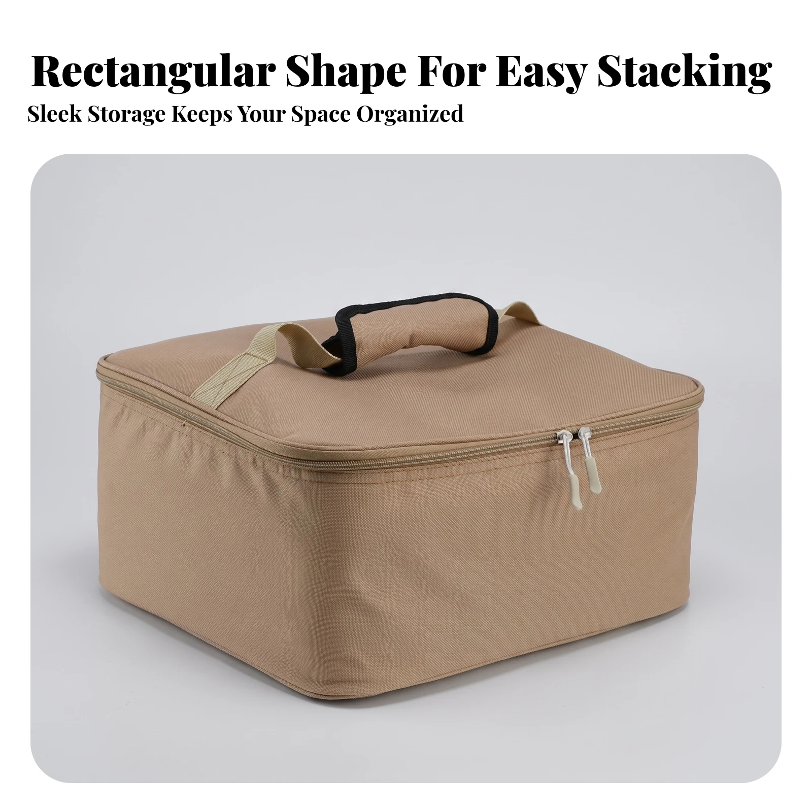 Camping Camp Range Bag Rugged Camp Range Carry Bag Gear Organizer with Lid Structured Carry Case Padded for Campers, Picnics
