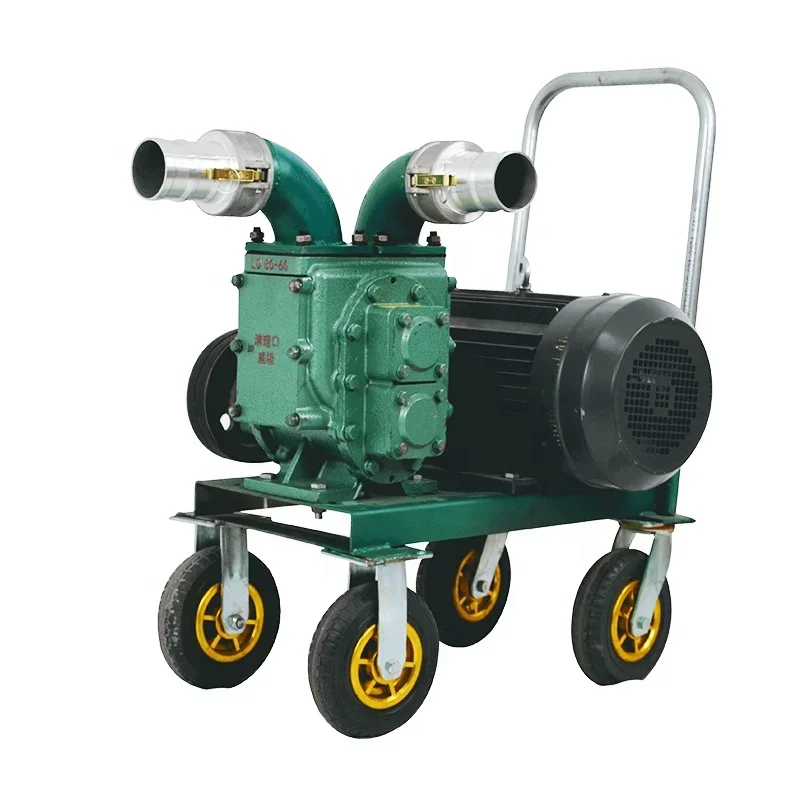 Waste dirty water pump for sewage treatment Grinder Cutting machine Dewatering centrifugal automatic  