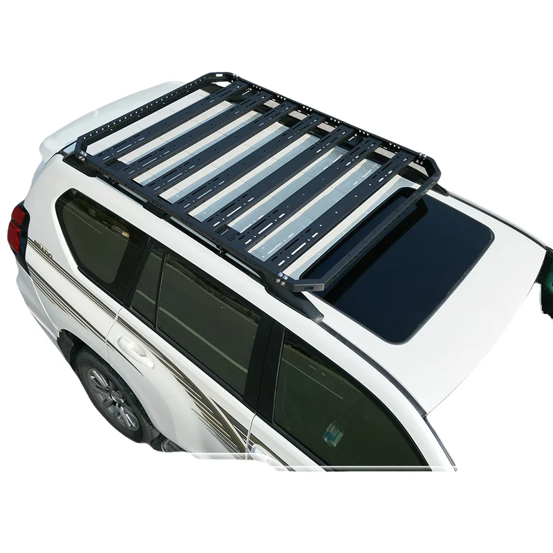 High Quality Universal Aluminum Cross Bars Car Roof Racks Universal Roof Mount Accessory Jeep Wrangler JL JT JK Toyota Pickup