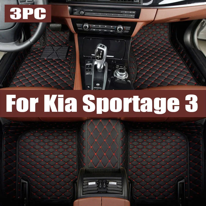 

Car Rear Trunk Mat For Kia Sportage 3 MK3 SL 2011~2016 2012 TPE Waterproof Carpet Panel Custom Liner Pad Cover Tray trunk mat