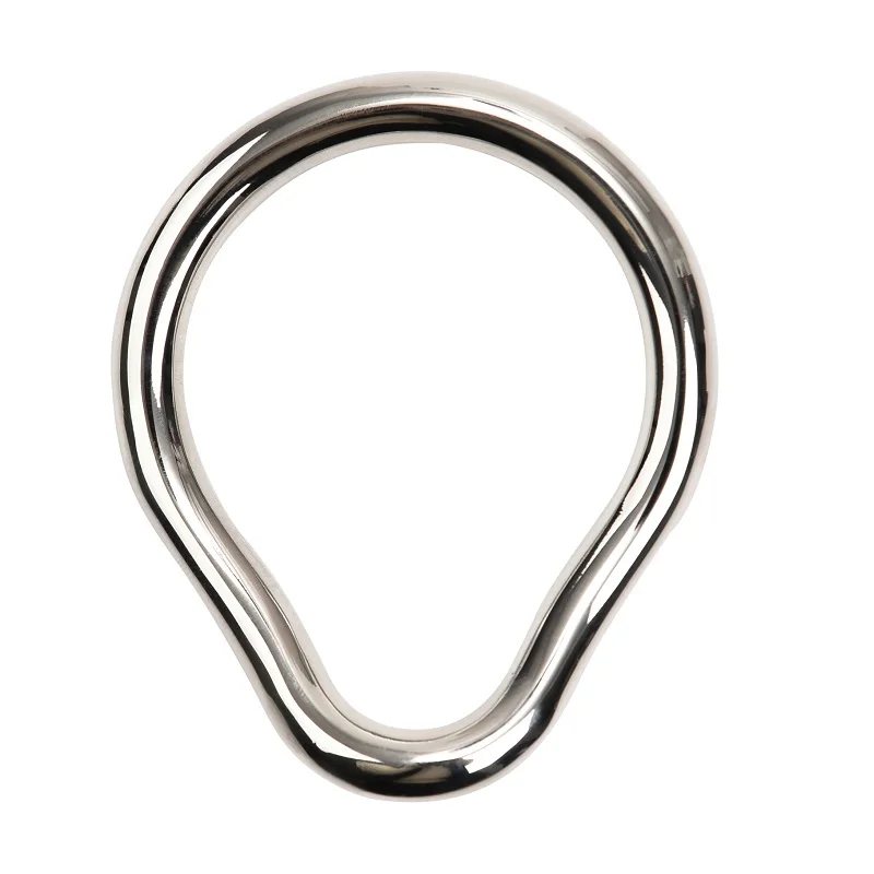 Stainless Steel Penis Lock Cock Ring Set Man Metal Small Large Delay Ejaculation Penis Ring Ball Stretcher Erection Male Sex Toy