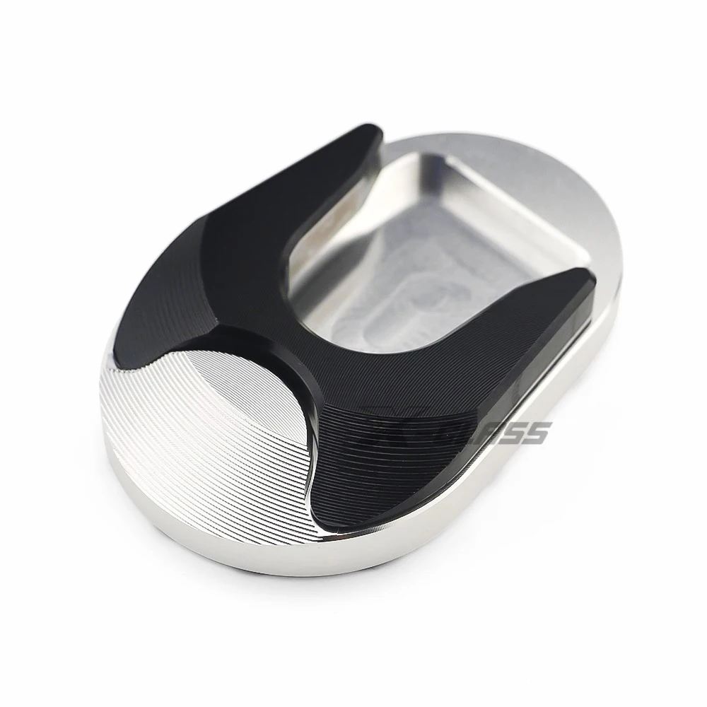 Für Vespa GTS GTV 300 2008-2026 Roller CNC Aluminium Seitenständer-Verlängerungspad Seitenständer-Vergrößerung Fußplatte Zubehör