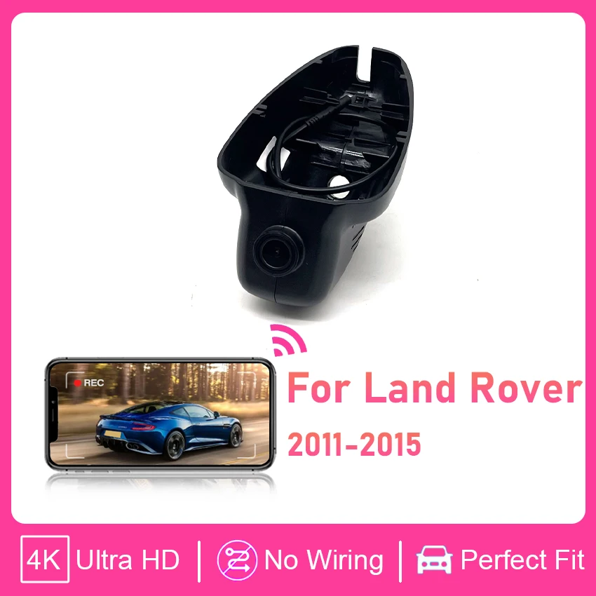 

Видеорегистратор 4K для автомобиля, камера на приборную панель для Land Rover Discovery 4 2011-2016, Freelander 2, для Jaguar XF XJ XJL 2012-2015