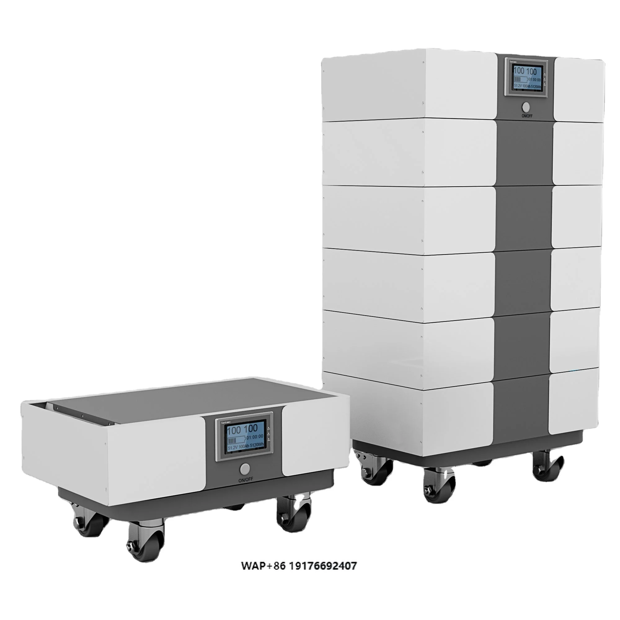 High Voltage Stackable Lithium Lifepo4 Battery 20kwh 30kwh 40kwh 50kwh 60kwh Stack 50kw Home Energy Storage Battery
