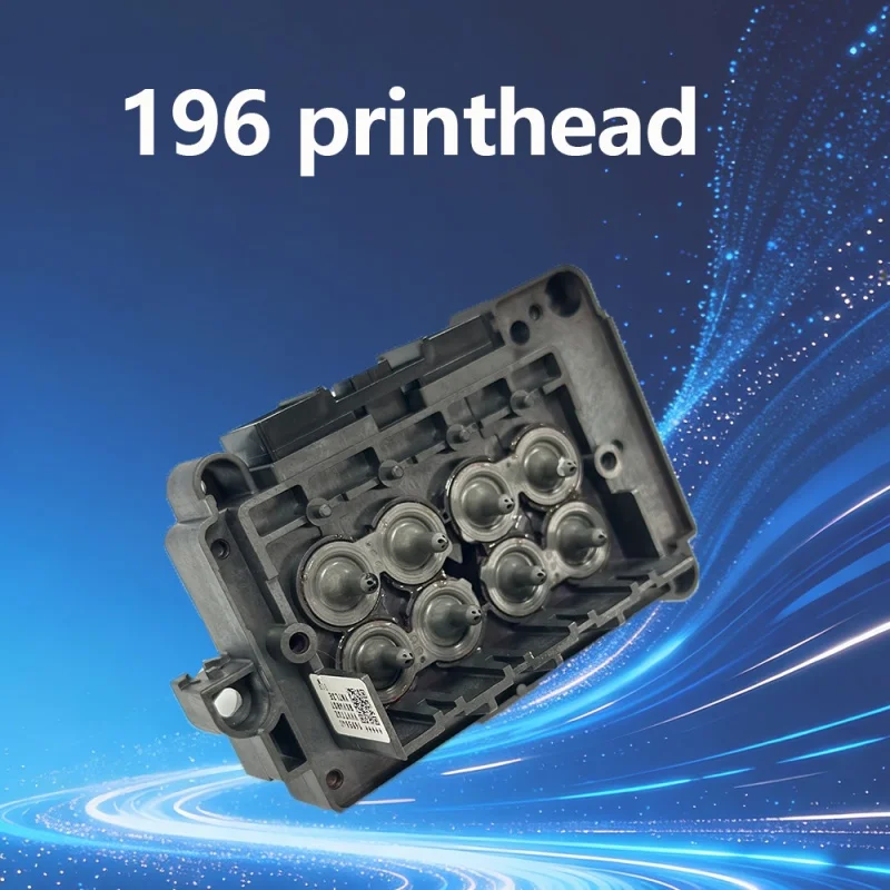 7th generation F196 gold surface piezoelectric UV flatbed photo printer water-based and oil-based print head brand new