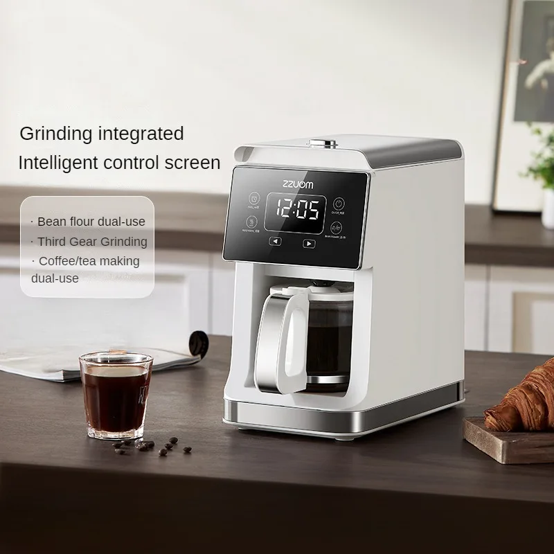 

Fully Automatic Freshly Ground Home American Coffee Machine Professional Barista Coffee Maker Coffee Bean Grinder