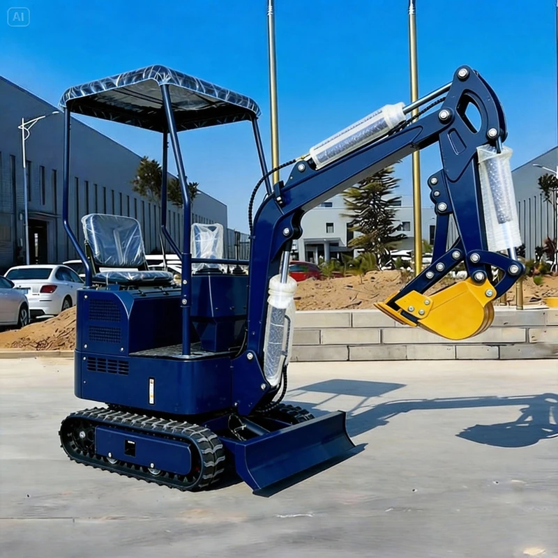 

YANMAR 1.0Ton Mini Digger Excavator Diesel CE IOS Europe Construction Mini Excavators Excavator Mini