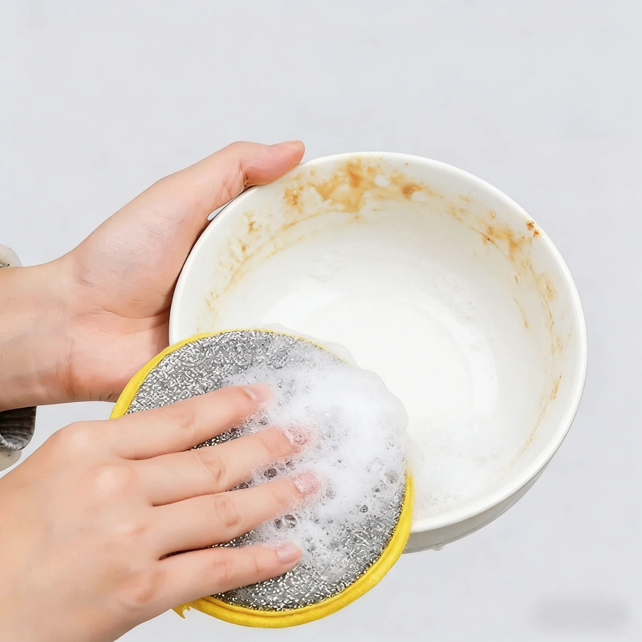 Dish Cloth: Dual-Sided Kitchen Cleaning Cloth for Washing Dishes, Cookware & Tableware